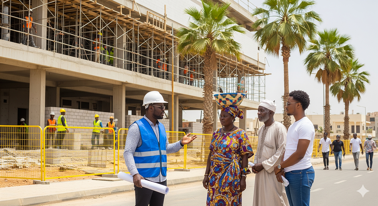 Dialogue avec les riverainsred